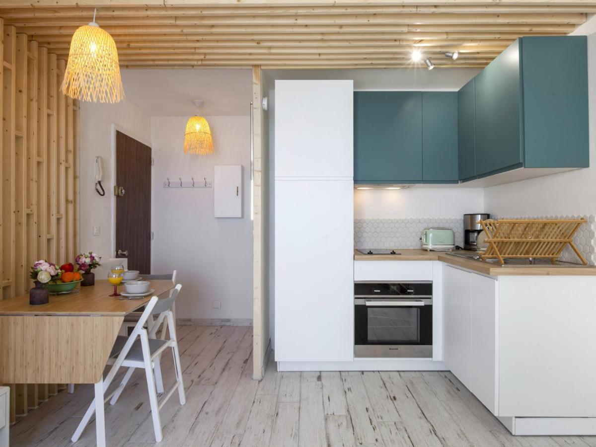 Superbe Studio Face A La Mer Acces Direct Plage Биарриц Экстерьер фото